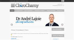 Desktop Screenshot of chirocharny.com