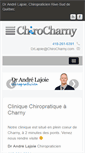 Mobile Screenshot of chirocharny.com